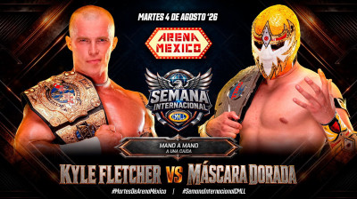Kyle Fletcher vs. Mascara Dorada - CMLL Semana Internacional CMLL vs AEW (2026-08-04)