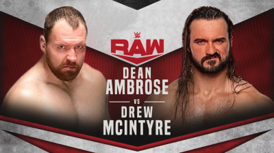 Dean Ambrose vs Drew McIntyre (Full Match)