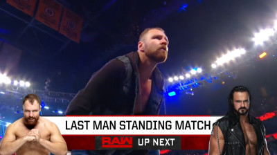 Dean Ambrose vs Drew McIntyre - Last Man Standing Match (Full Match)