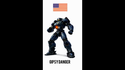Todos os Jaigers de Pacific Rim