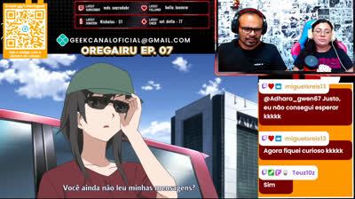 React de Oregairu EP 7 é 8