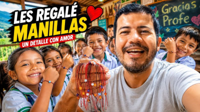 ¡Una manilla hace a un niño feliz, un auto de lujo NO!