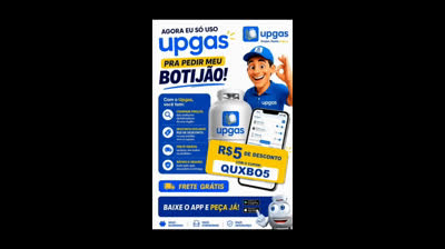 Botijão de gás
