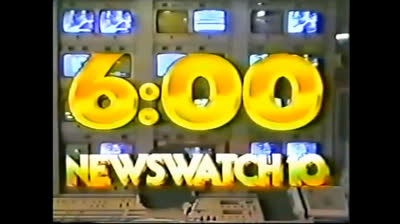 WPLG The 6PM Newswatch 10 open - Mid-April 1981