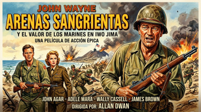 ARENAS SANGRIENTAS - PELÍCULA -(John Wayne) - COLOR
