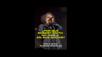 ROBERT SMITH: TODO LO QUE TENGO QUE DECIR ESTÁ EN MIS CANCIONES
