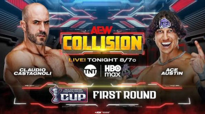 Claudio Castagnoli vs. Ace Austin - Continental Challenge Cup First Round Match - AEW Collision (2026-08-08)