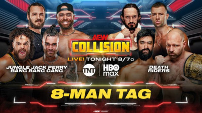 Jack Perry and Bang Bang Gang vs. Death Riders - AEW Collision (2026-08-08)