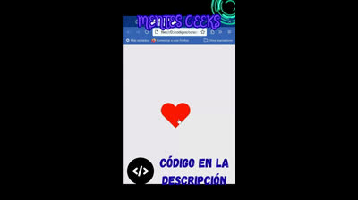 Cómo crear un corazón con HTML y CSS