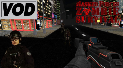petit carnage en centre ville : Masked Forces Zombie Survival