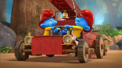 Los Pitufos T3 parte 2 EP29 los bomberos a pie