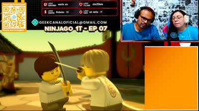 react de Ninja Go EP 7 e 8