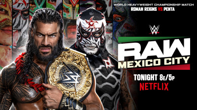 Roman Reigns vs. Penta - WWE World Heavyweight Championship - WWE RAW (2026-09-14)