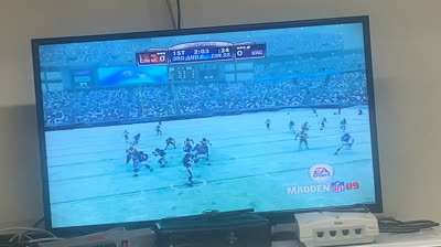 Madden NFL 09 Snow