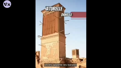 Badguir Architecture Persane qui peut réduire la chaleur d'un bâtiment