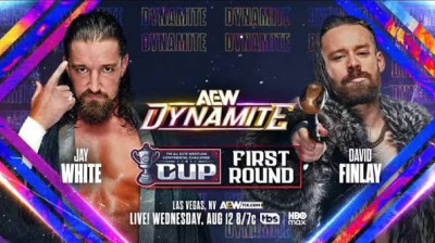 Jay White vs. David Finlay - Continental Challenge Cup First Round Match - AEW Dynamite (2026-08-12)