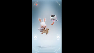 Rabbid Gets Flushed Down the Toilet!