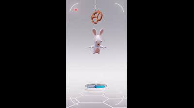 2 Rabbids VS 1 Pretzel!