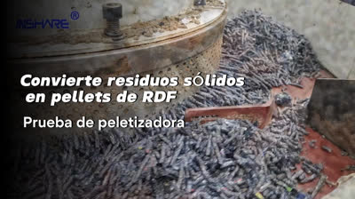 Peletizadora RDF | Prueba de muestra de residuos sólidos del cliente y consejos clave de producción