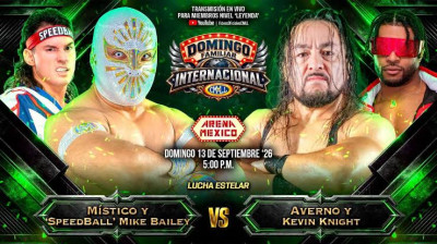 Mistico and Mike Bailey vs. Averno and Kevin Knight