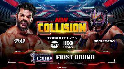 Brian Cage vs. Hechicero - Continental Challenge Cup First Round Match - AEW Collision (2026-08-15)