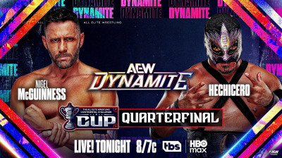 Nigel Mcguinness vs. Hechicero - Continental Challenge Cup Quarter Final Match - AEW Dynamite (2026-08-19)