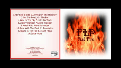 ? FLP - Red Fire | Crimson Inferno | Epic Heavy Metal Instrumental Guitar ?