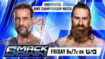 CM Punk vs. Sami Zayn - Undisputed WWE Championship - WWE Smackdown (2026-09-11)