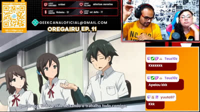 React Oregairu EP 11 e 12