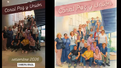 CORO CENTRO PAZ Y UNION  EN CAMBORIU